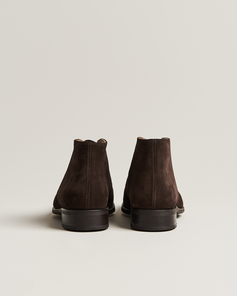 Heren | Myrqvist Gyllsjö Chukka Boot Dark Brown Suede | Myrqvist | Gyllsjö Chukka Boot Dark Brown Suede