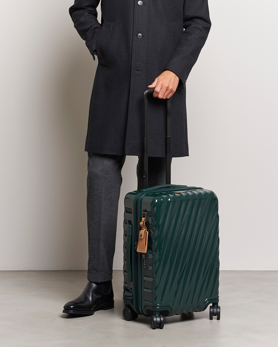 Homme | TUMI 19 Degree International Carry-on Trolley Hunter Green | TUMI | 19 Degree International Carry-on Trolley Hunter Green