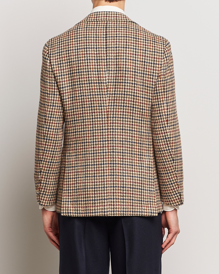 Heren | Blazers | Beams F | Harris Tweed Gunclub Check Blazer Brown
