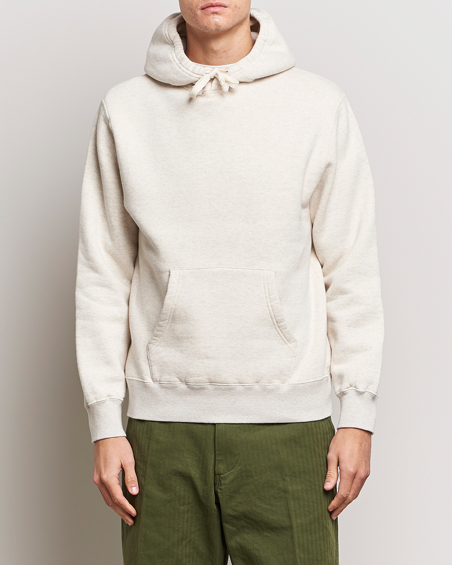 Heren | Truien | BEAMS PLUS | Japanese Pullover Hoodie Off White
