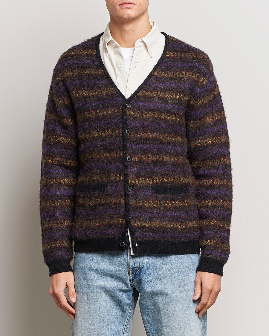Homme | Pulls Et Tricots | BEAMS PLUS | Fairisle Jacquard Cardigan Grey