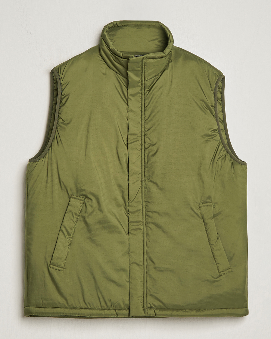 Homme | Manteaux Et Vestes | BEAMS PLUS | MIL Puffer Vest Olive