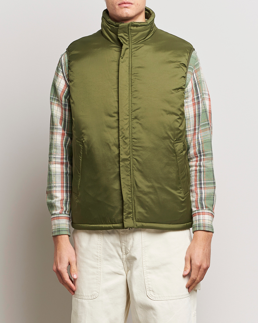 Homme | Manteaux Et Vestes | BEAMS PLUS | MIL Puffer Vest Olive