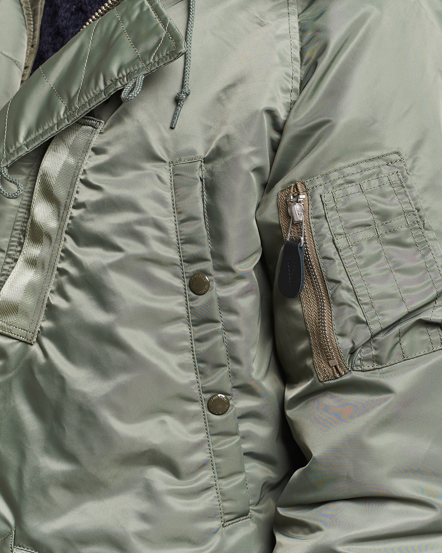 Homme | Manteaux Et Vestes | BEAMS PLUS | MIL Type N-3B Down Parka Sage