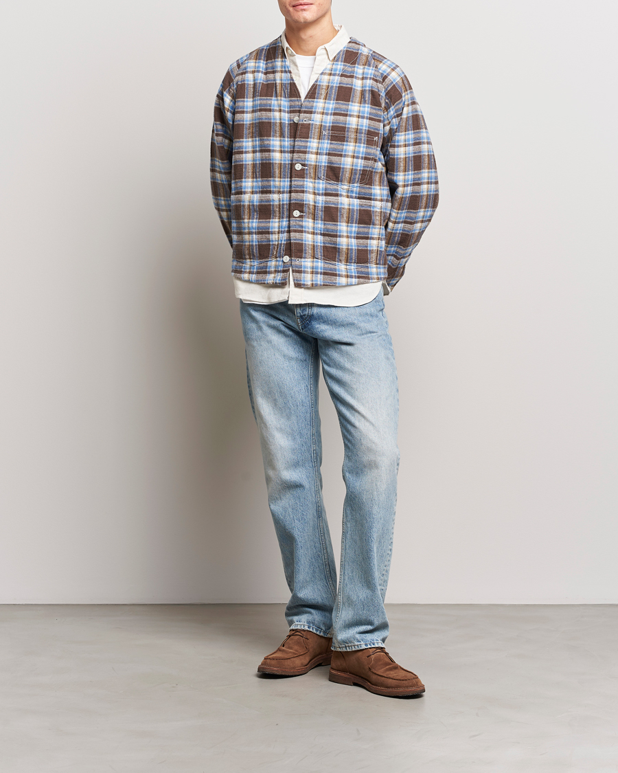 Homme | Manteaux Et Vestes | BEAMS PLUS | Engineer Jacket Blue Check