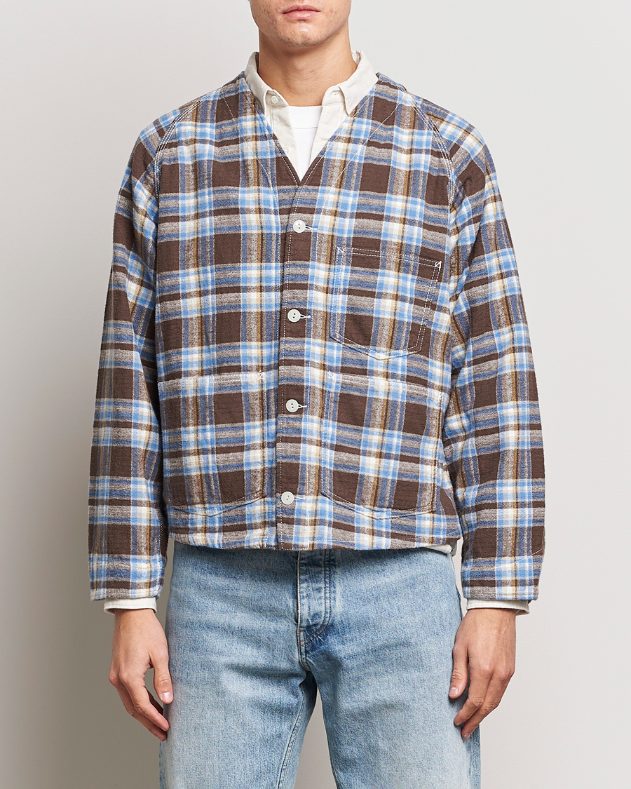 Homme | Manteaux Et Vestes | BEAMS PLUS | Engineer Jacket Blue Check