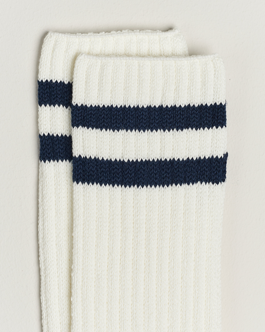 Homme | Sous-Vêtements Et Chaussettes | BEAMS PLUS | BEAMS PLUSSchool Boy SocksWhite/Navy