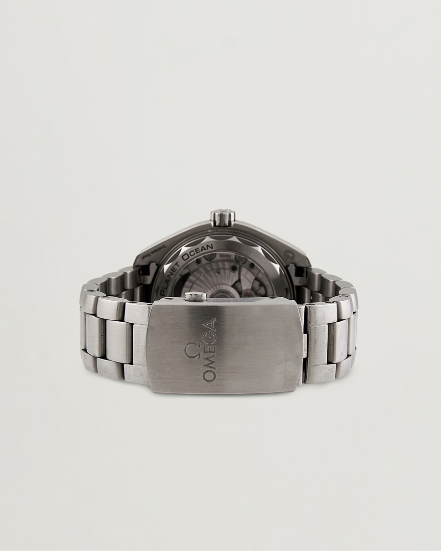 Homme | Omega Pre-Owned Seamaster Planet Ocean 21530402001001 Steel Black | Omega Pre-Owned | Seamaster Planet Ocean 21530402001001 Steel Black