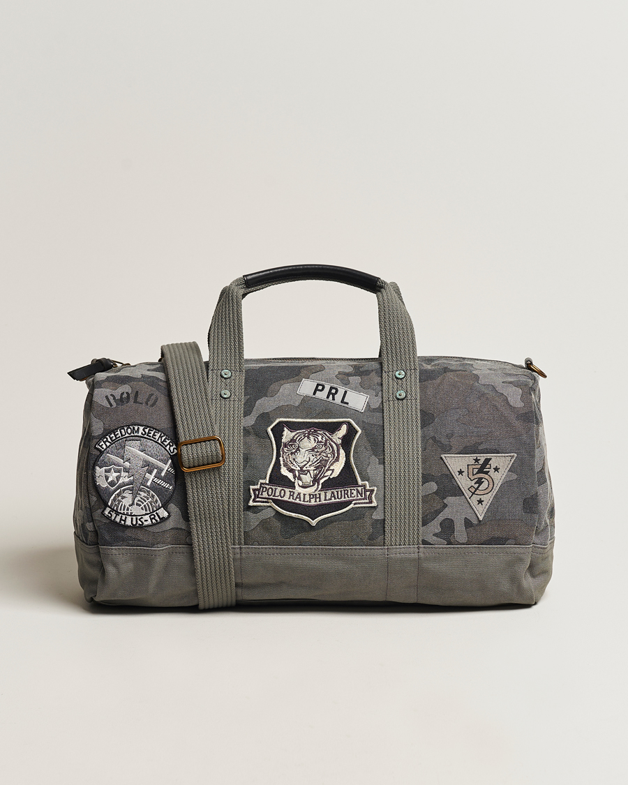 Homme | Polo Ralph Lauren Tiger Duffle Bag Grey | Polo Ralph Lauren | Tiger Duffle Bag Grey