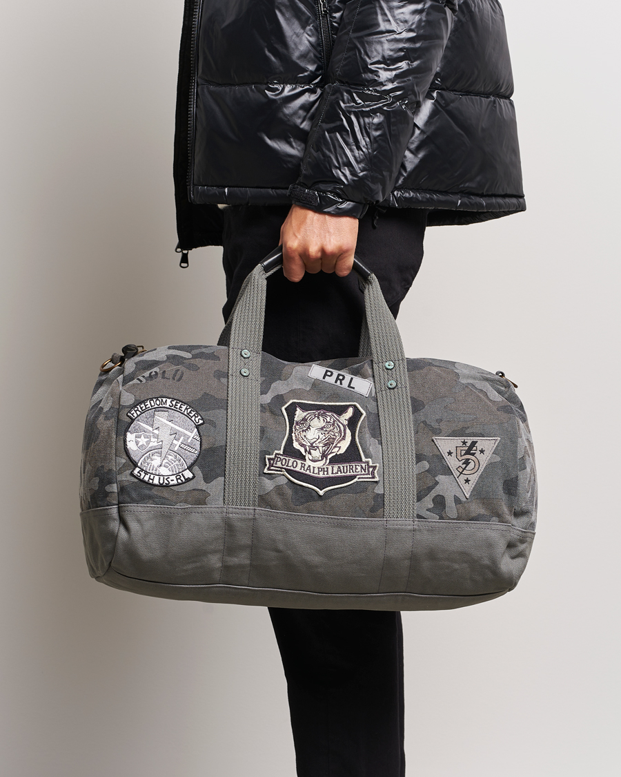 Homme | Polo Ralph Lauren Tiger Duffle Bag Grey | Polo Ralph Lauren | Tiger Duffle Bag Grey