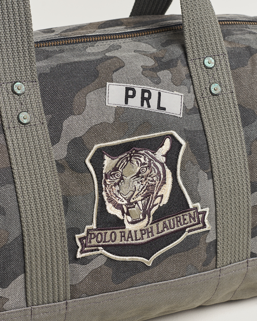 Homme | Polo Ralph Lauren Tiger Duffle Bag Grey | Polo Ralph Lauren | Tiger Duffle Bag Grey