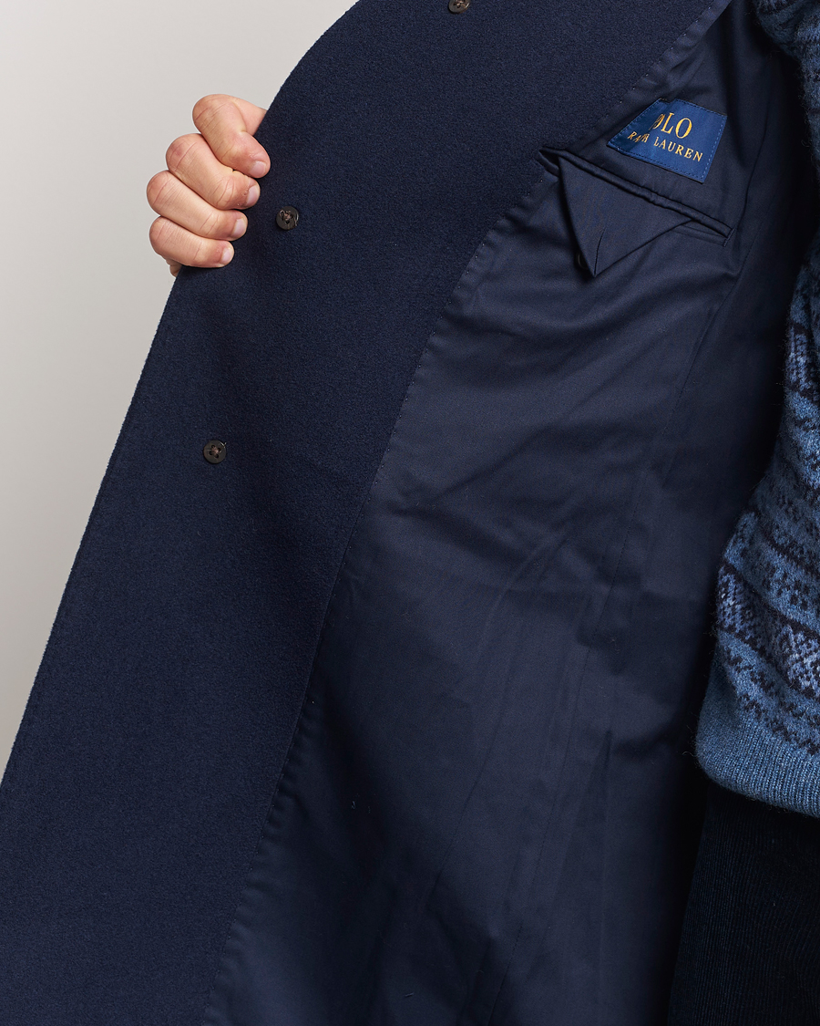 Homme | Manteaux Et Vestes | Polo Ralph Lauren | Paddock Wool Coat Navy