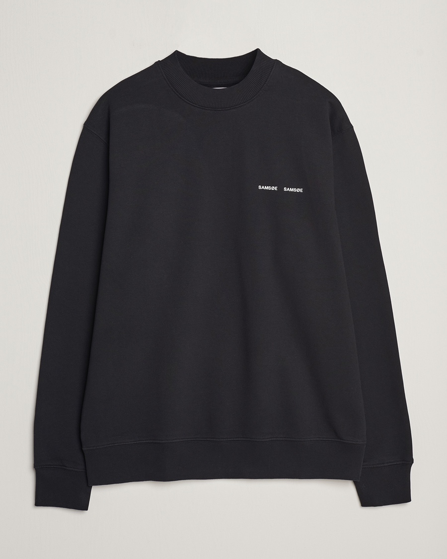 Homme | Pulls Et Tricots | Samsøe Samsøe | Norsbro Crew Neck Sweatshirt Black