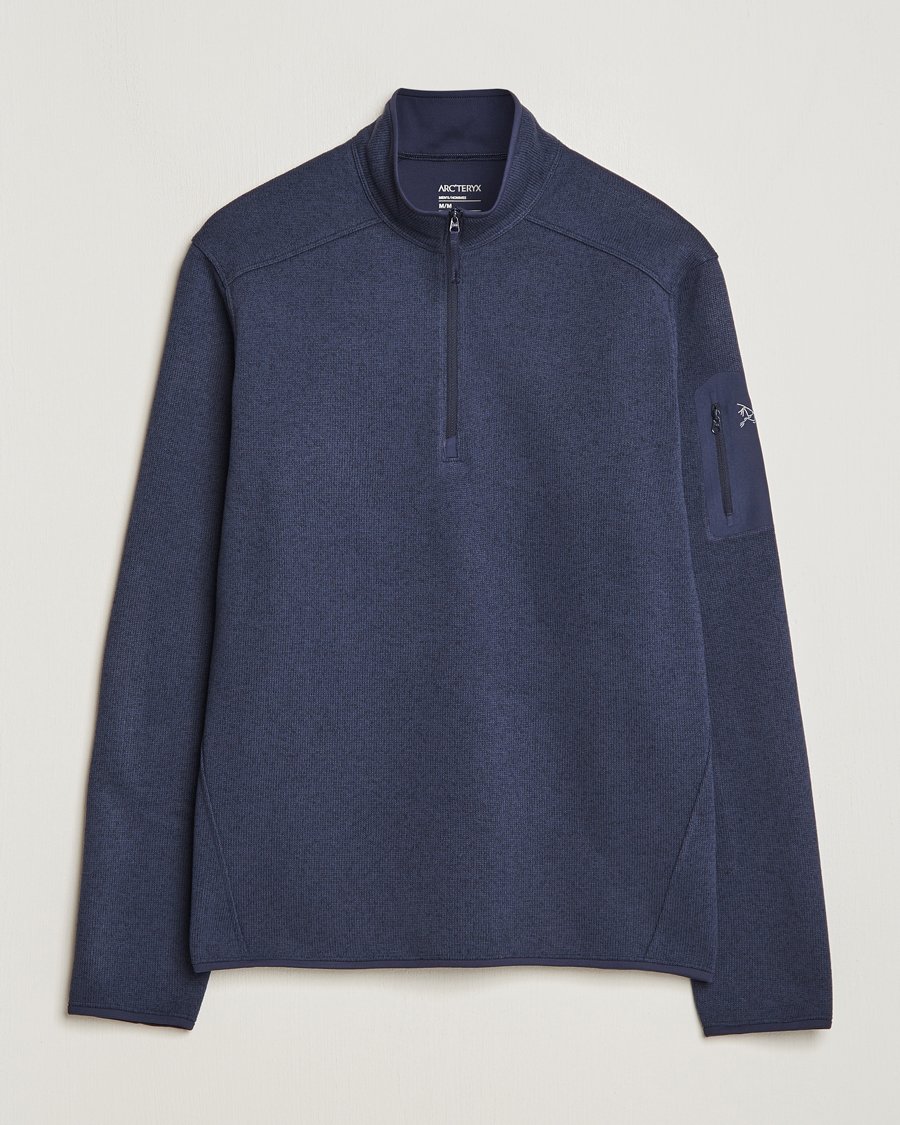 Homme | Pulls Et Tricots | Arc'teryx | Covert Half-Zip Black Sapphire Heather