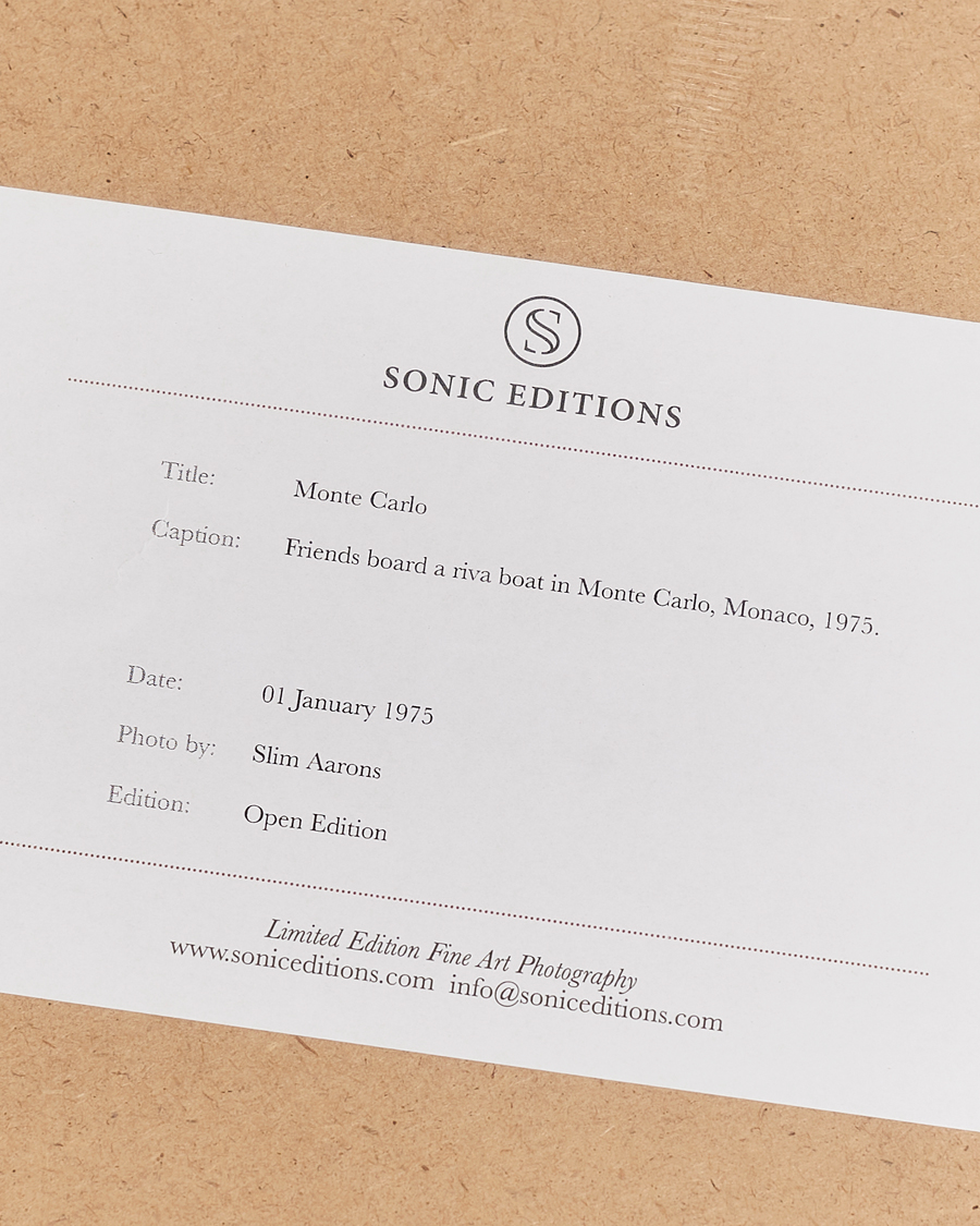 Heren | Posters | Sonic Editions | Framed Slim Aarons Monte Carlo