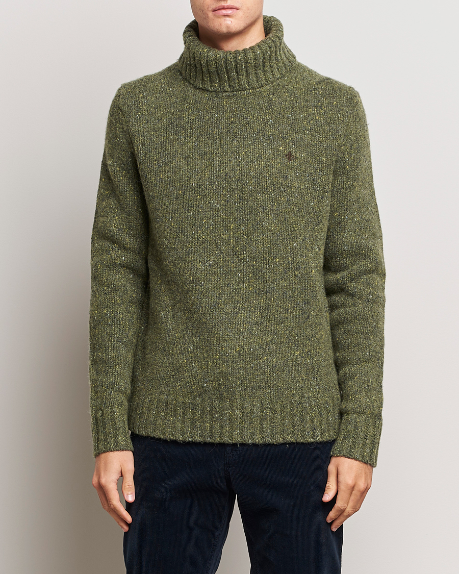Homme | Pulls Et Tricots | Morris | Graham Knitted Rollneck Olive