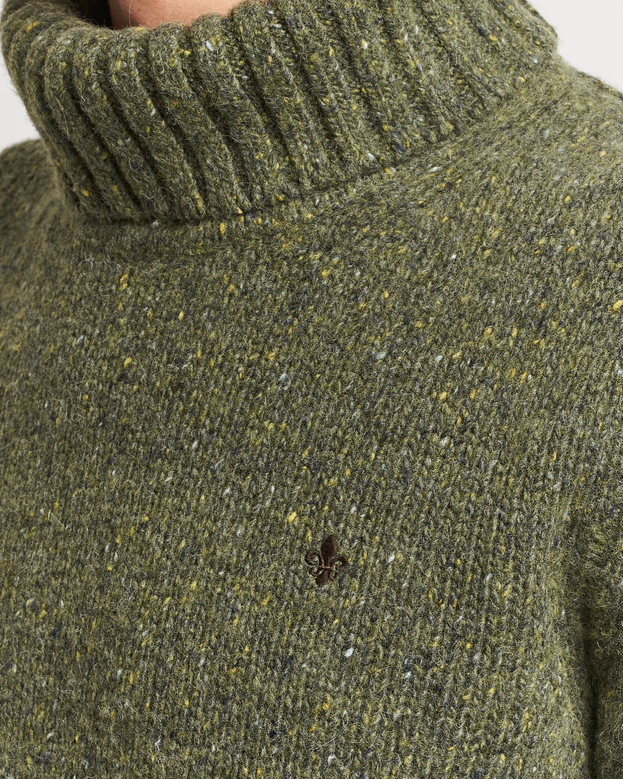 Homme | Pulls Et Tricots | Morris | Graham Knitted Rollneck Olive