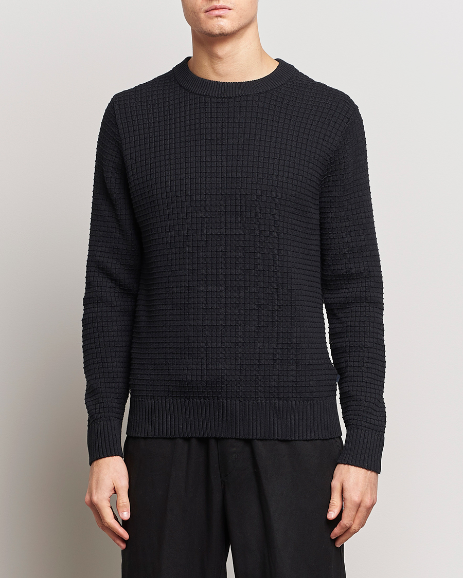 Homme | Pulls Et Tricots | J.Lindeberg | Archer Structure Sweater Black