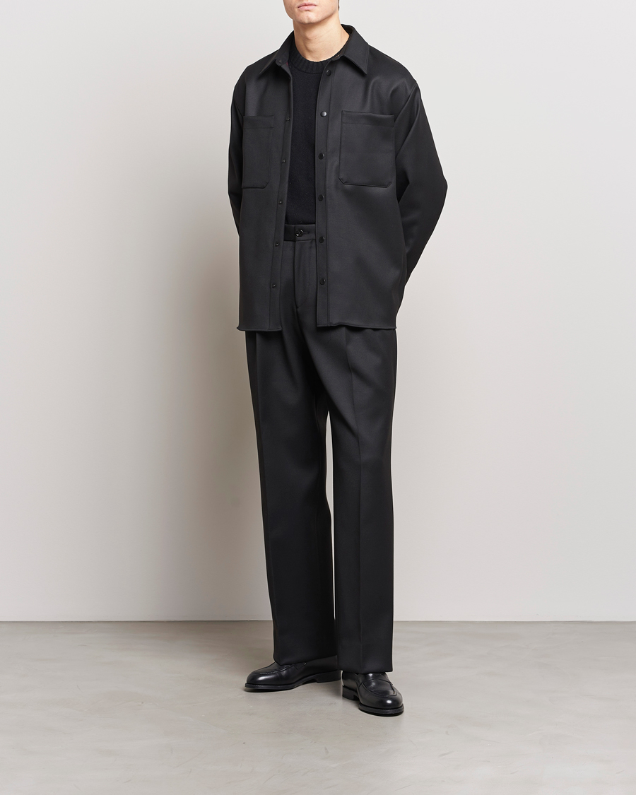 Homme | Manteaux Et Vestes | J.Lindeberg | Coen Double Face Overshirt Black