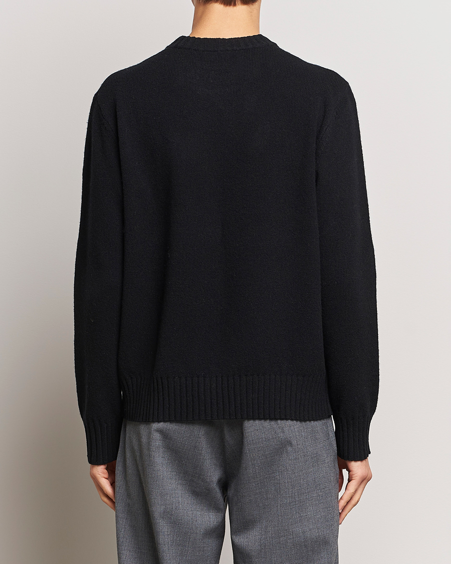 Homme | Pulls Et Tricots | A Day's March | Marlow Lambswool Crew Black