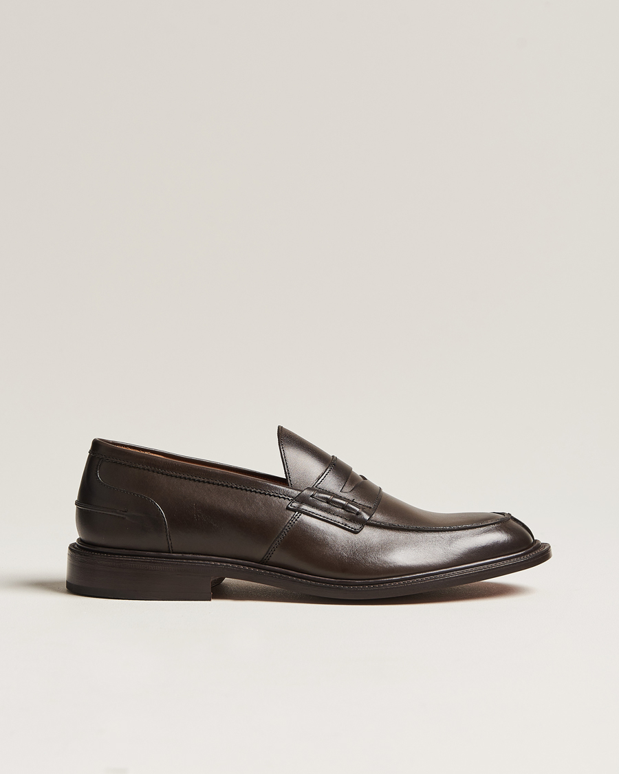 Heren | Tricker's James Penny Loafers Espresso Calf | Tricker's | James Penny Loafers Espresso Calf