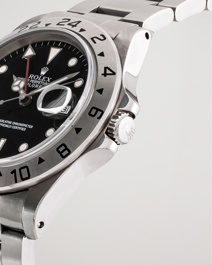 Homme | Rolex Pre-Owned Explorer II 16570 Steel Black | Rolex Pre-Owned | Explorer II 16570 Steel Black