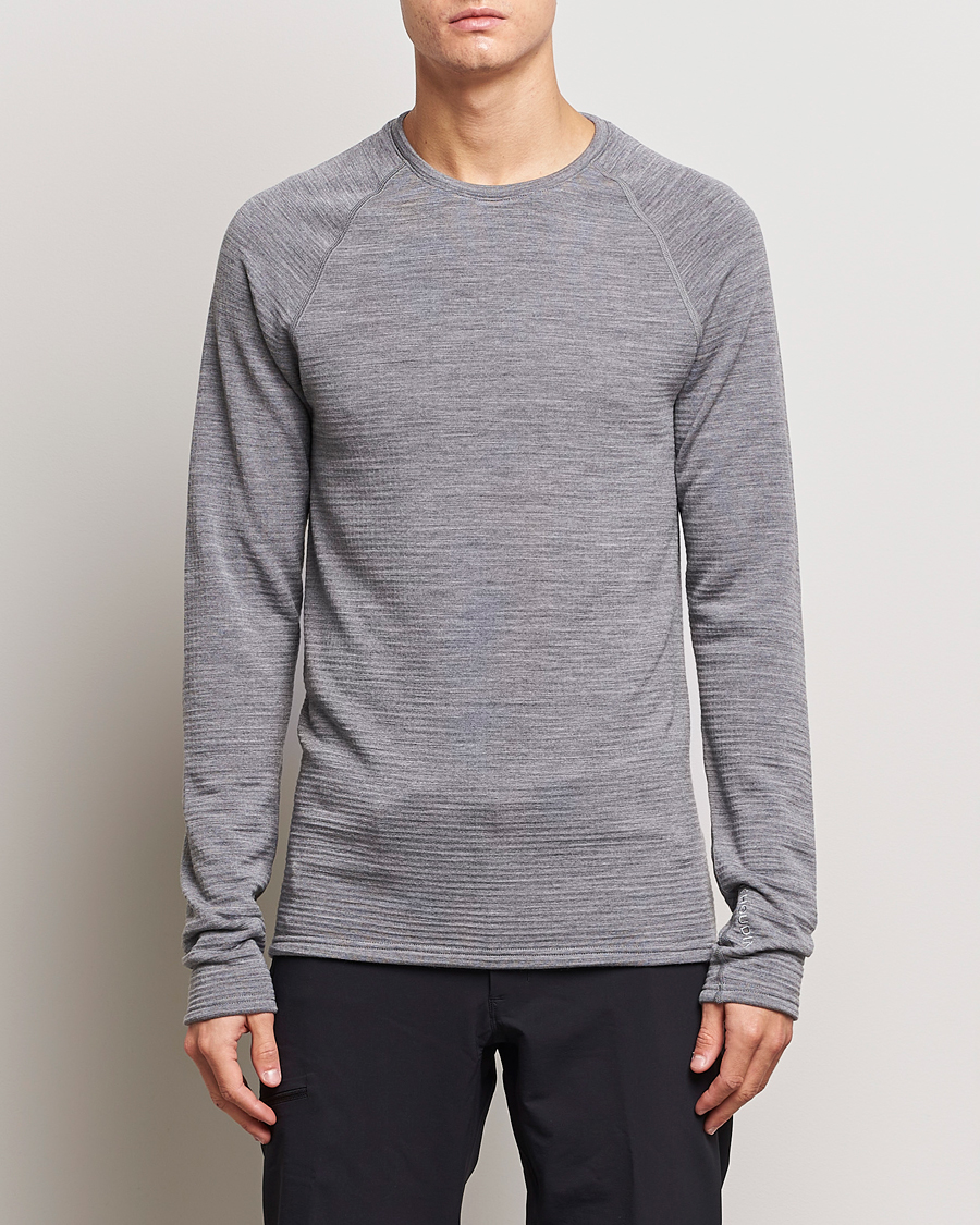 Homme | Pulls Et Tricots | Houdini | Desoli Merino Thermal Crew College Grey