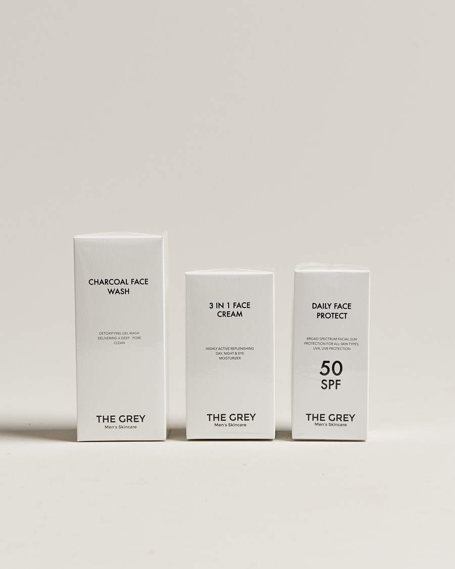 Heren | Huidverzorging | THE GREY | The Essential Set