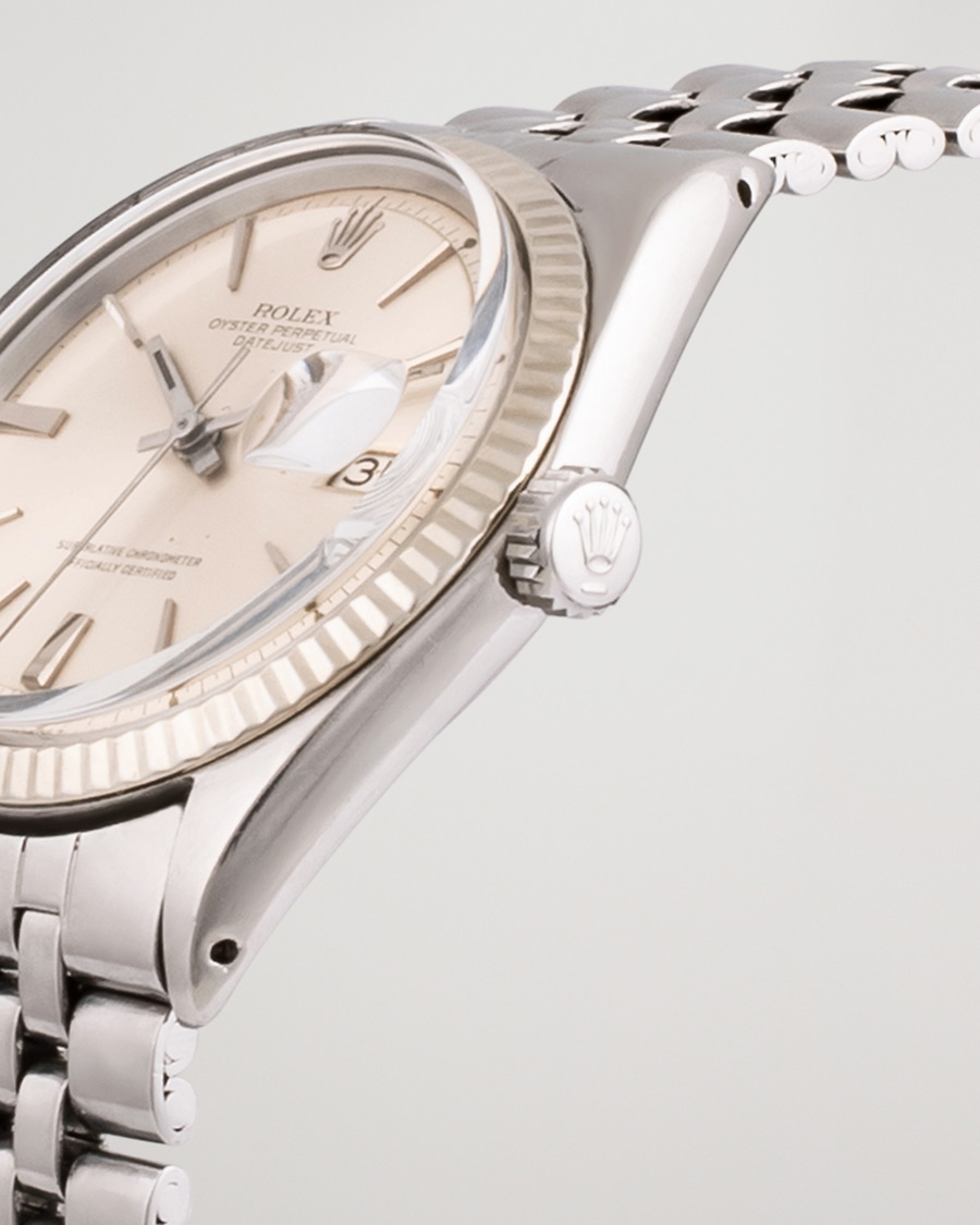 Heren | Rolex Pre-Owned Datejust 1601 Jubilee Steel Silver Steel Silver | Rolex Pre-Owned | Datejust 1601 Jubilee Steel Silver Steel Silver