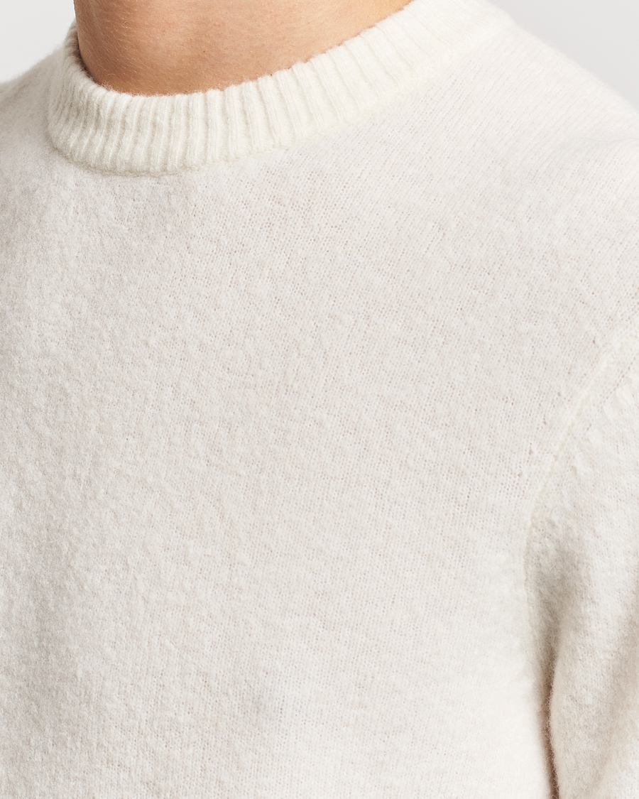 Homme | Pulls Et Tricots | Samsøe Samsøe | Butler Yak Crew Neck Clear Cream