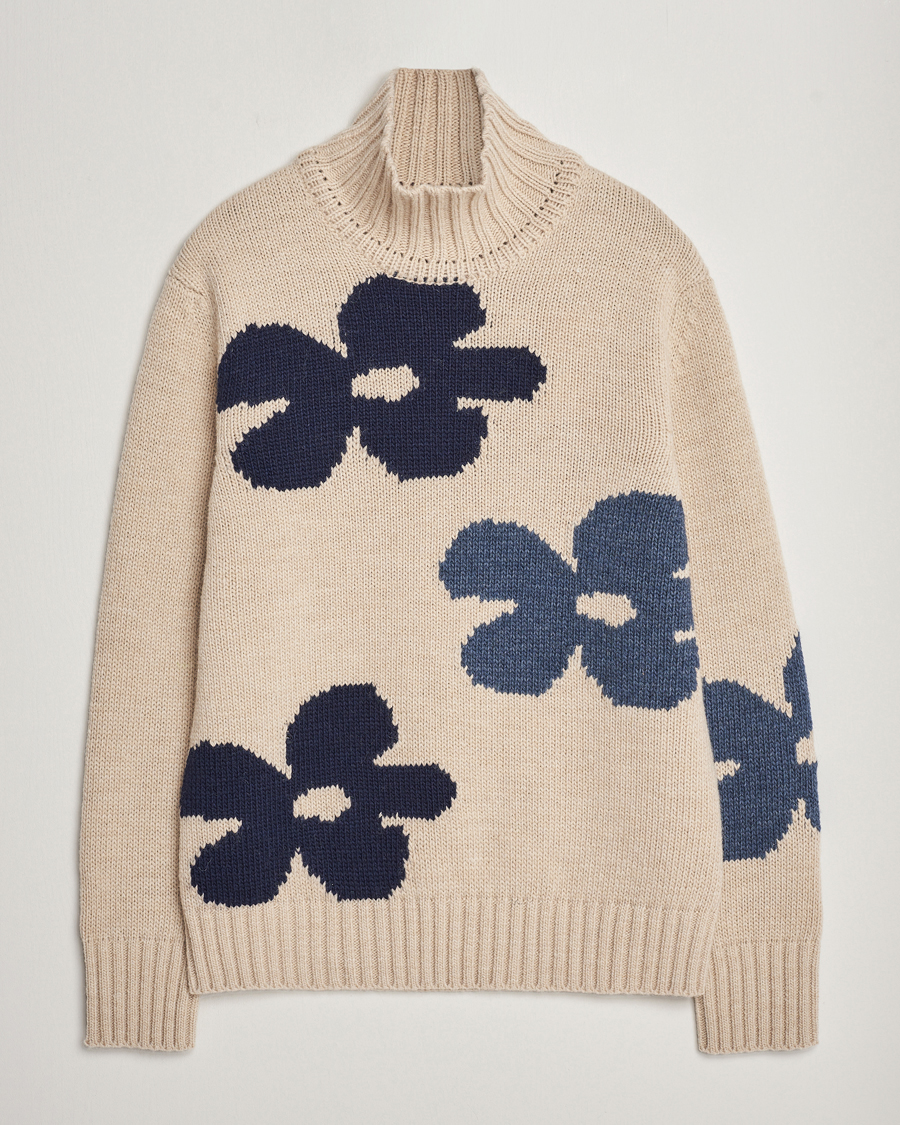 Heren | Truien | NN07 | Douglas Alpaca Polo Ecru