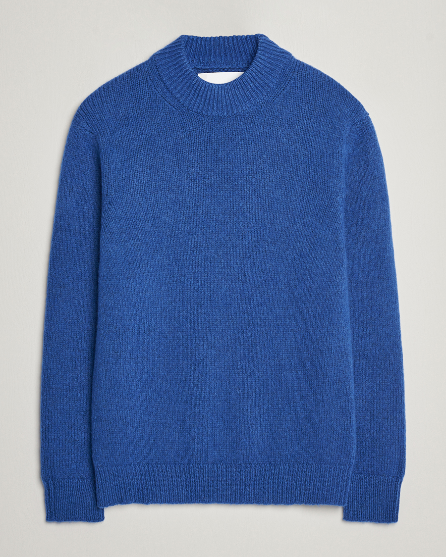 Homme | Pulls Et Tricots | NN07 | Nick Mock Neck Sweater Blue