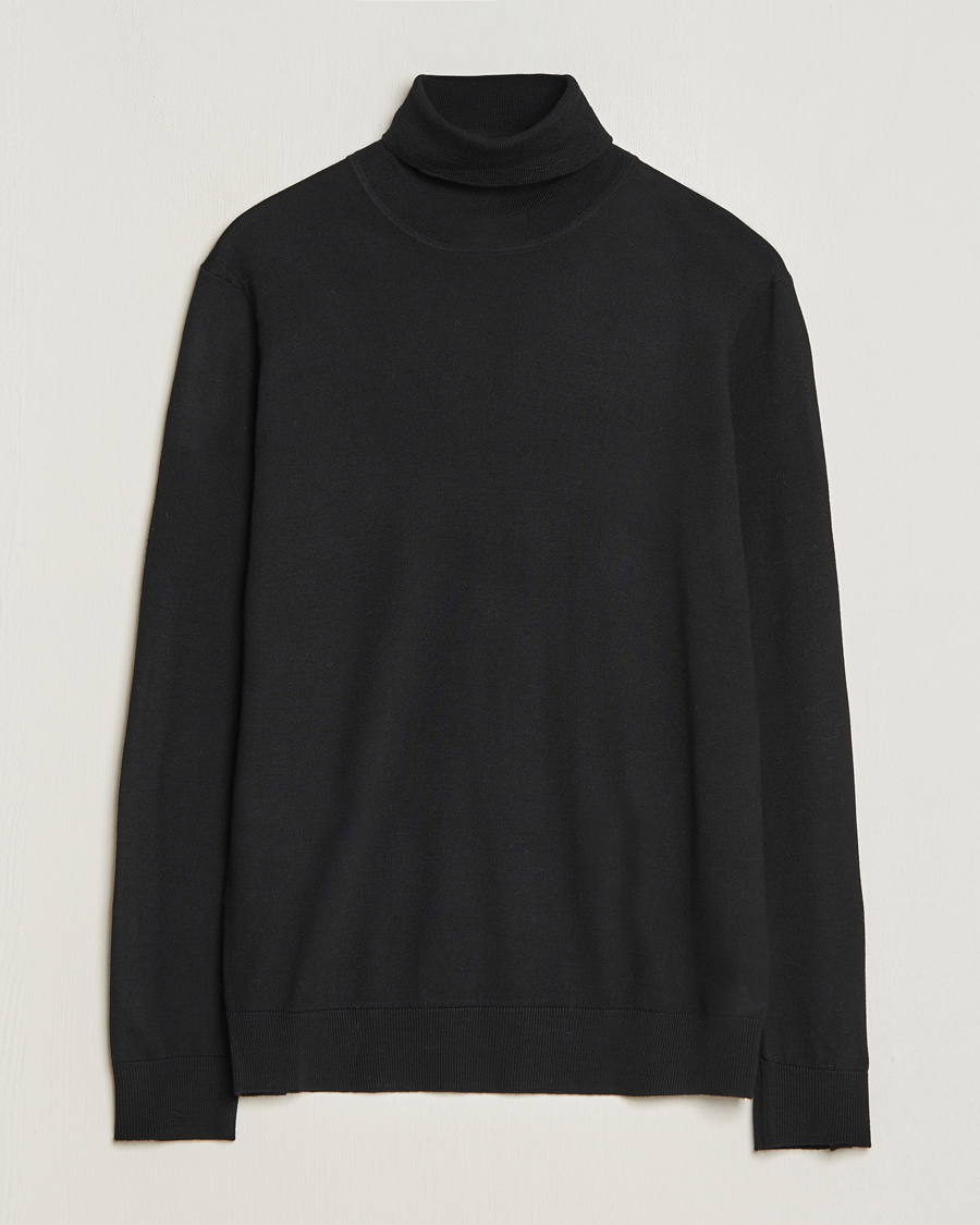 Heren | Truien | NN07 | Richard Wool Rollneck Black