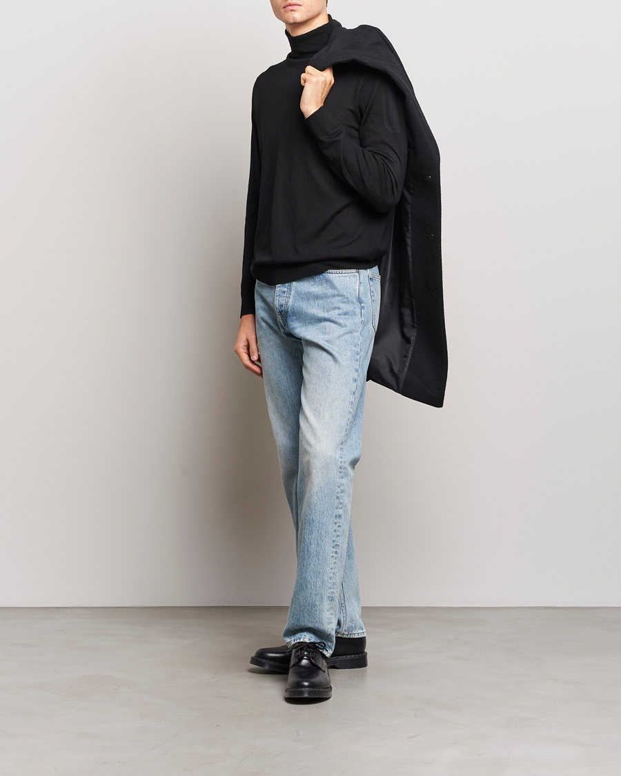 Heren | Truien | NN07 | Richard Wool Rollneck Black
