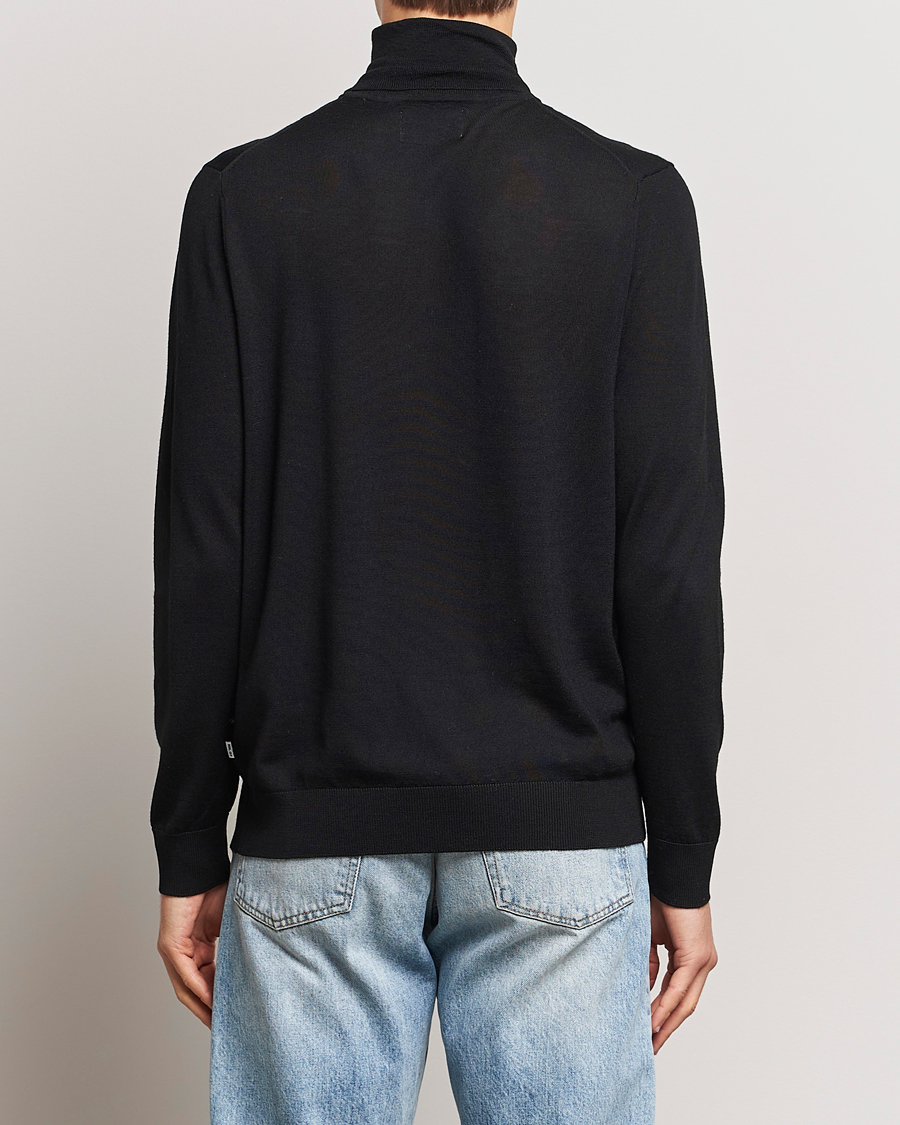 Heren | Truien | NN07 | Richard Wool Rollneck Black