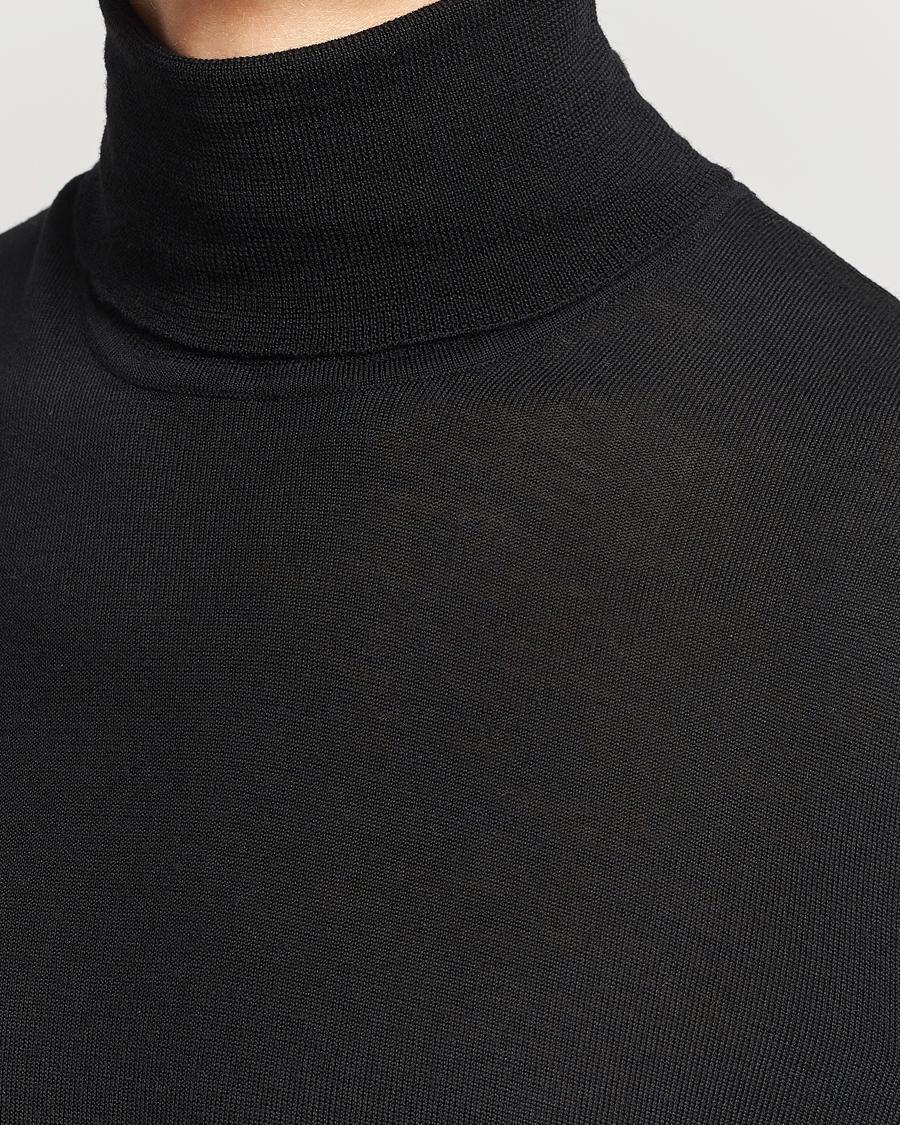 Heren | Truien | NN07 | Richard Wool Rollneck Black