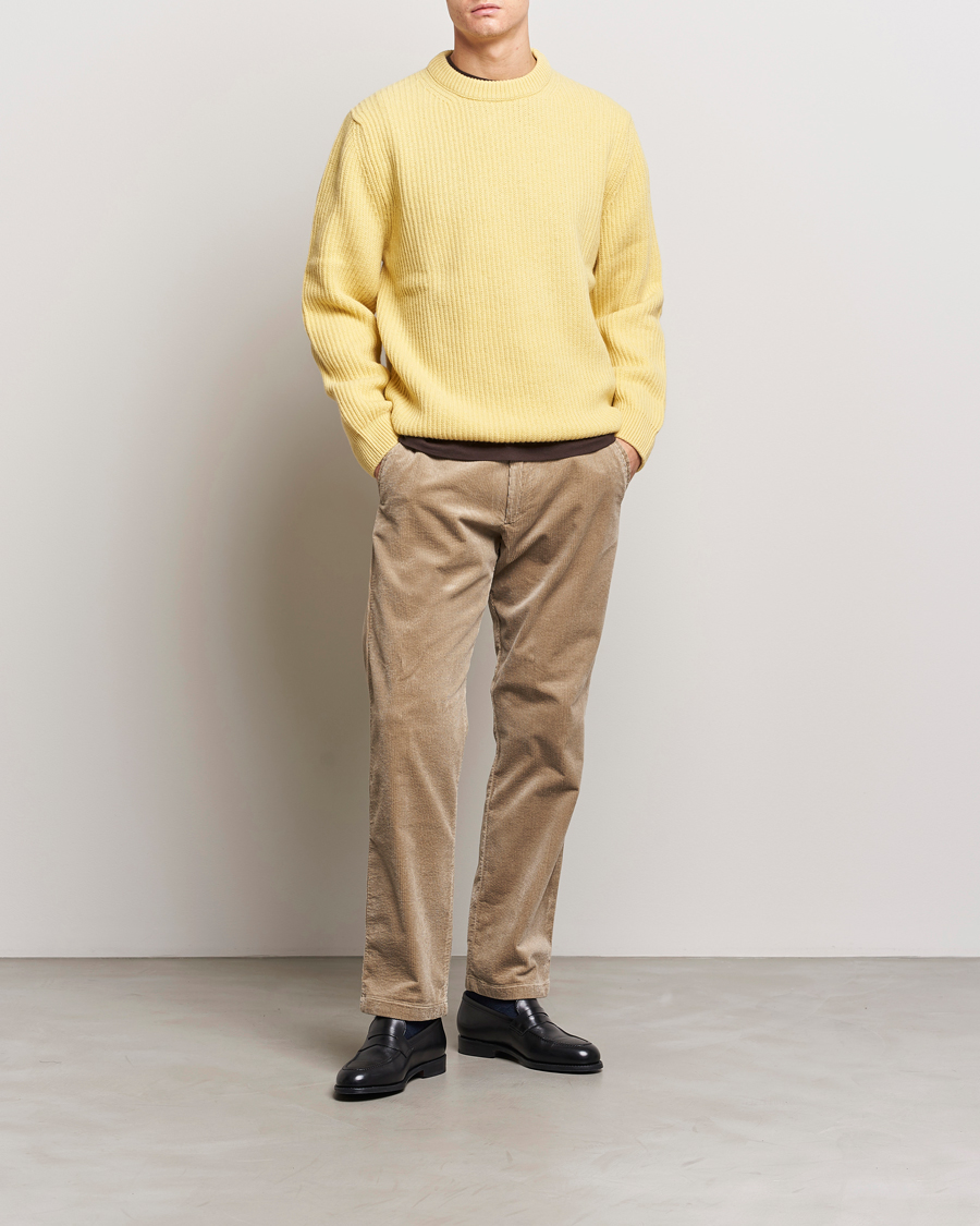 Homme | Pantalons | NN07 | Alex Straight Fit Corduroy Pants Desert Khaki