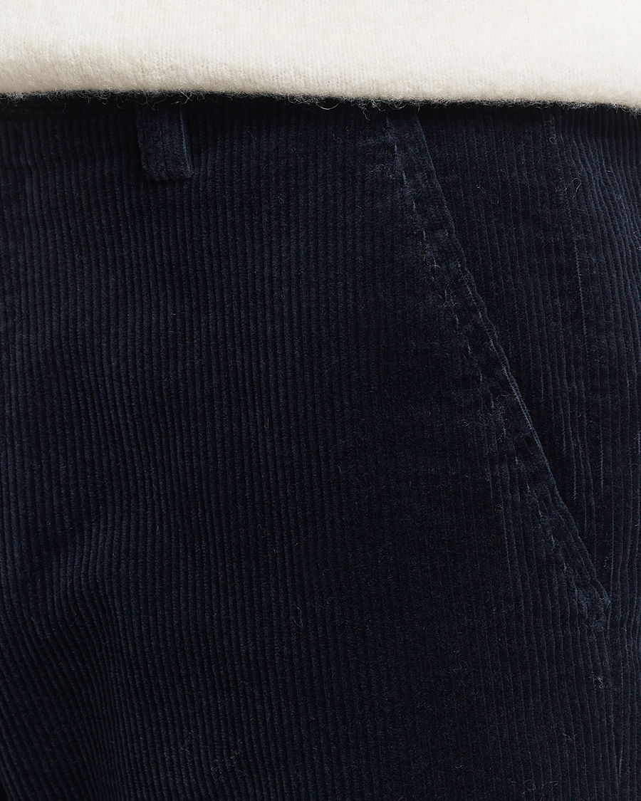 Homme | Pantalons | NN07 | Alex Regular Fit Corduroy Pants Navy Blue