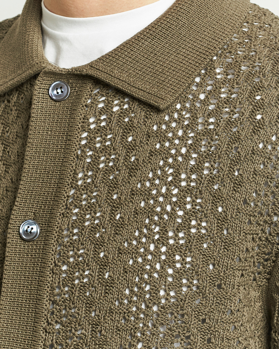 Homme | Pulls Et Tricots | NN07 | Vito Lace Cardigan Dark Green
