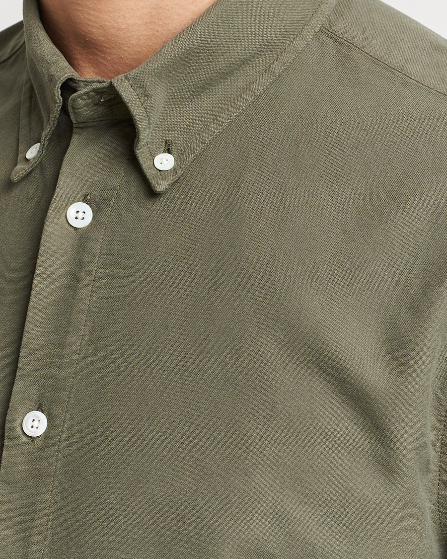 Homme | Chemises | NN07 | Arne Button Down Oxford Shirt Dark Green