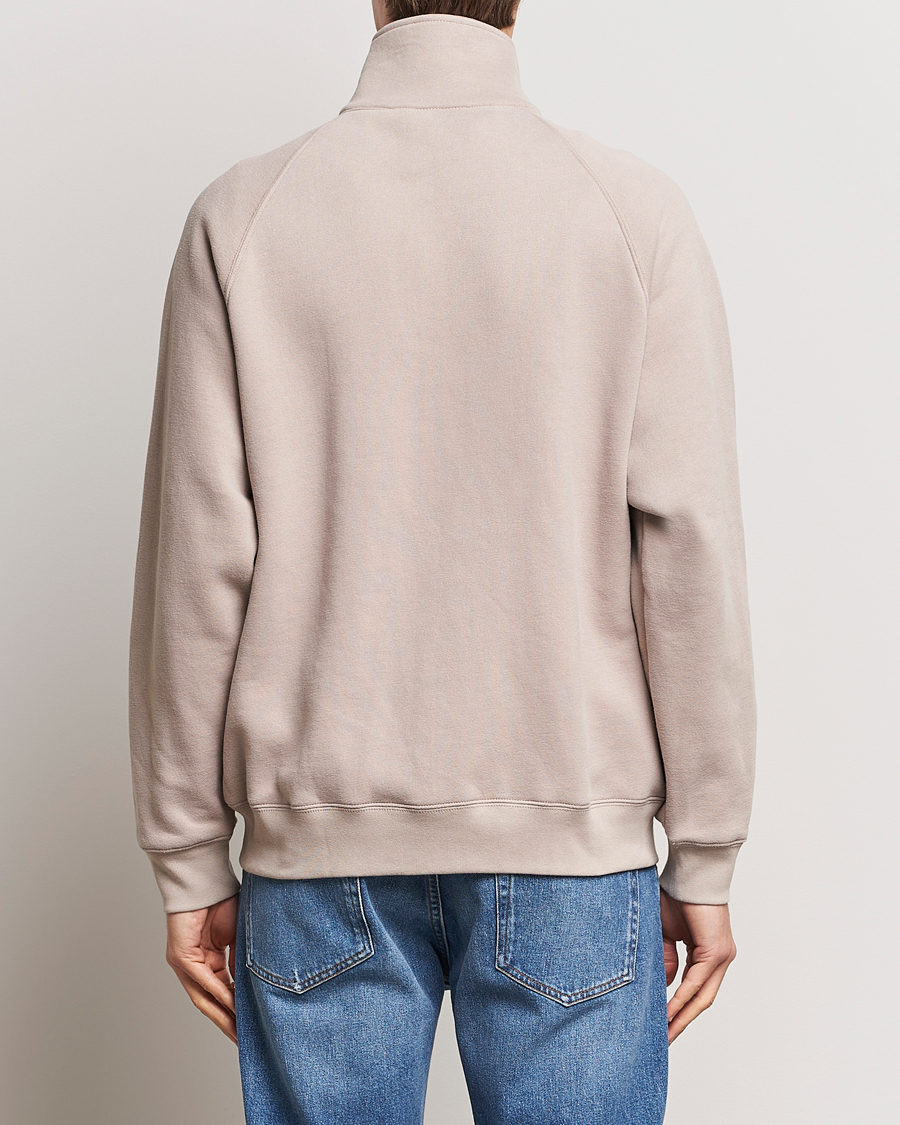 Heren | Truien | NN07 | Carlo Full-Zip Sweatshirt Khaki Sand