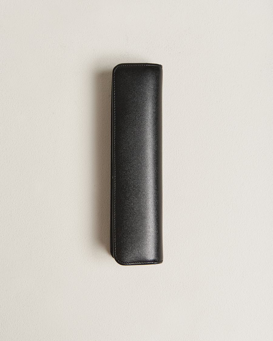 Homme | Montblanc Leather Pen Pouch w Zip Black | Montblanc | Leather Pen Pouch w Zip Black