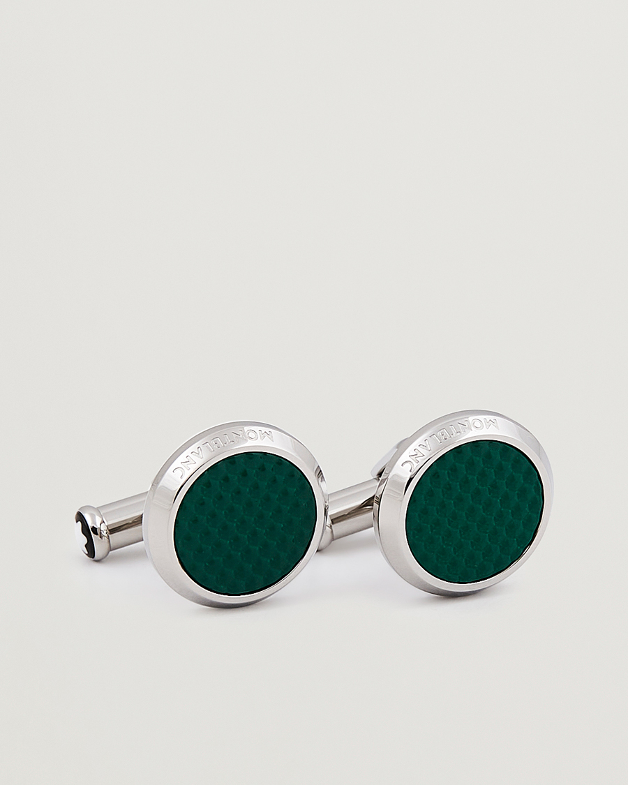 Homme | Montblanc Cufflinks Meisterstück Green Steel | Montblanc | Cufflinks Meisterstück Green Steel