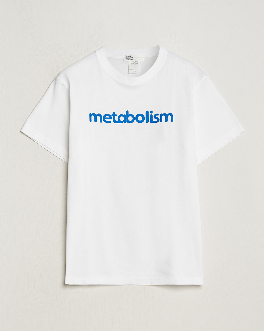 Homme | T-shirts | Beams Japan | Metabolism T-Shirt White