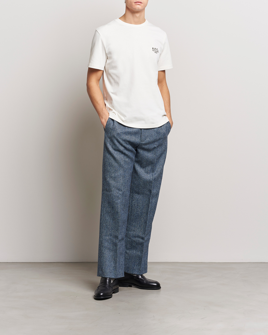 Homme | T-shirts | A.P.C. | Raymond T-Shirt Chalk