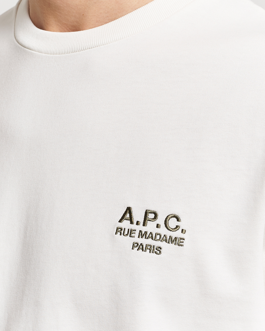 Homme | T-shirts | A.P.C. | Raymond T-Shirt Chalk