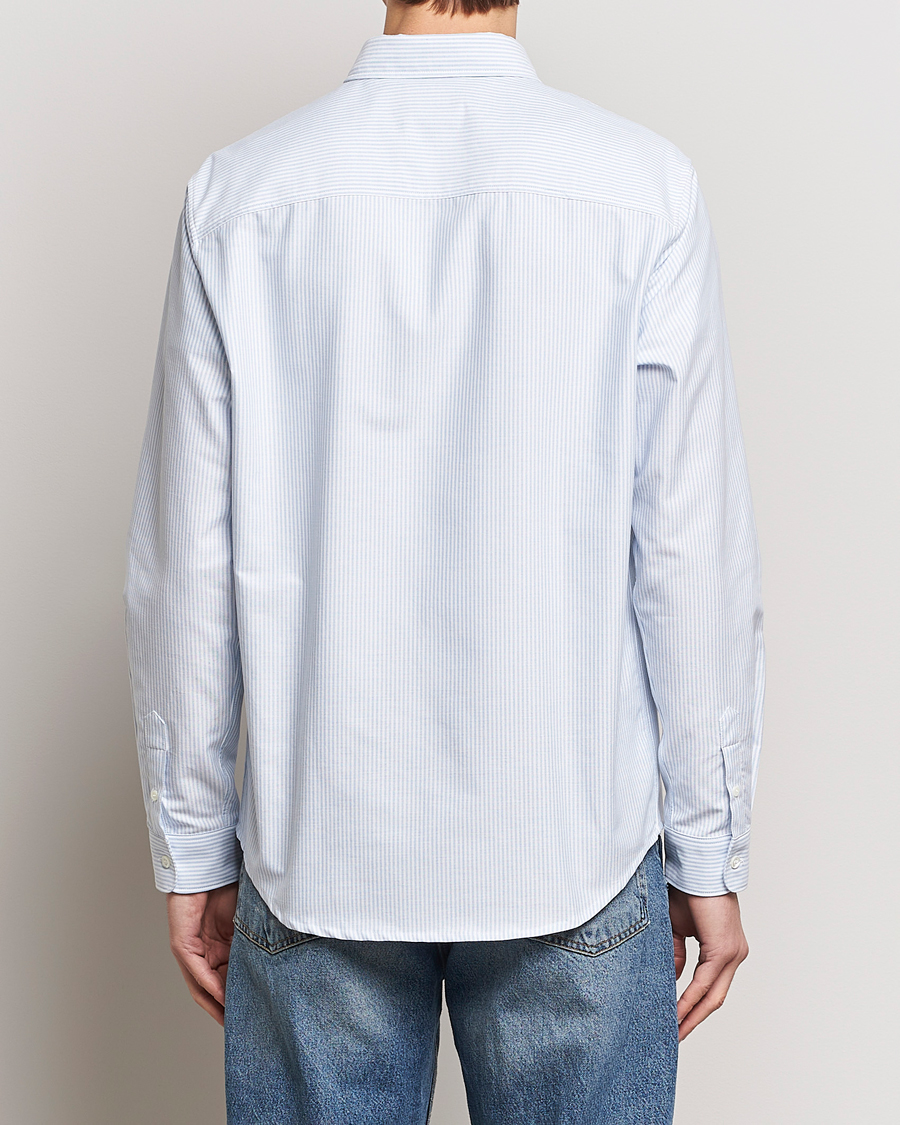 Homme | Chemises | A.P.C. | Greg Striped Oxford Shirt Blue/White