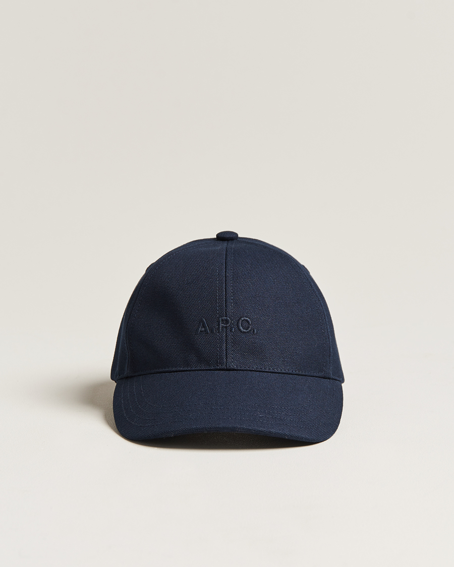 Homme | A.P.C. Charlie Baseball Cap Dark Navy | A.P.C. | Charlie Baseball Cap Dark Navy