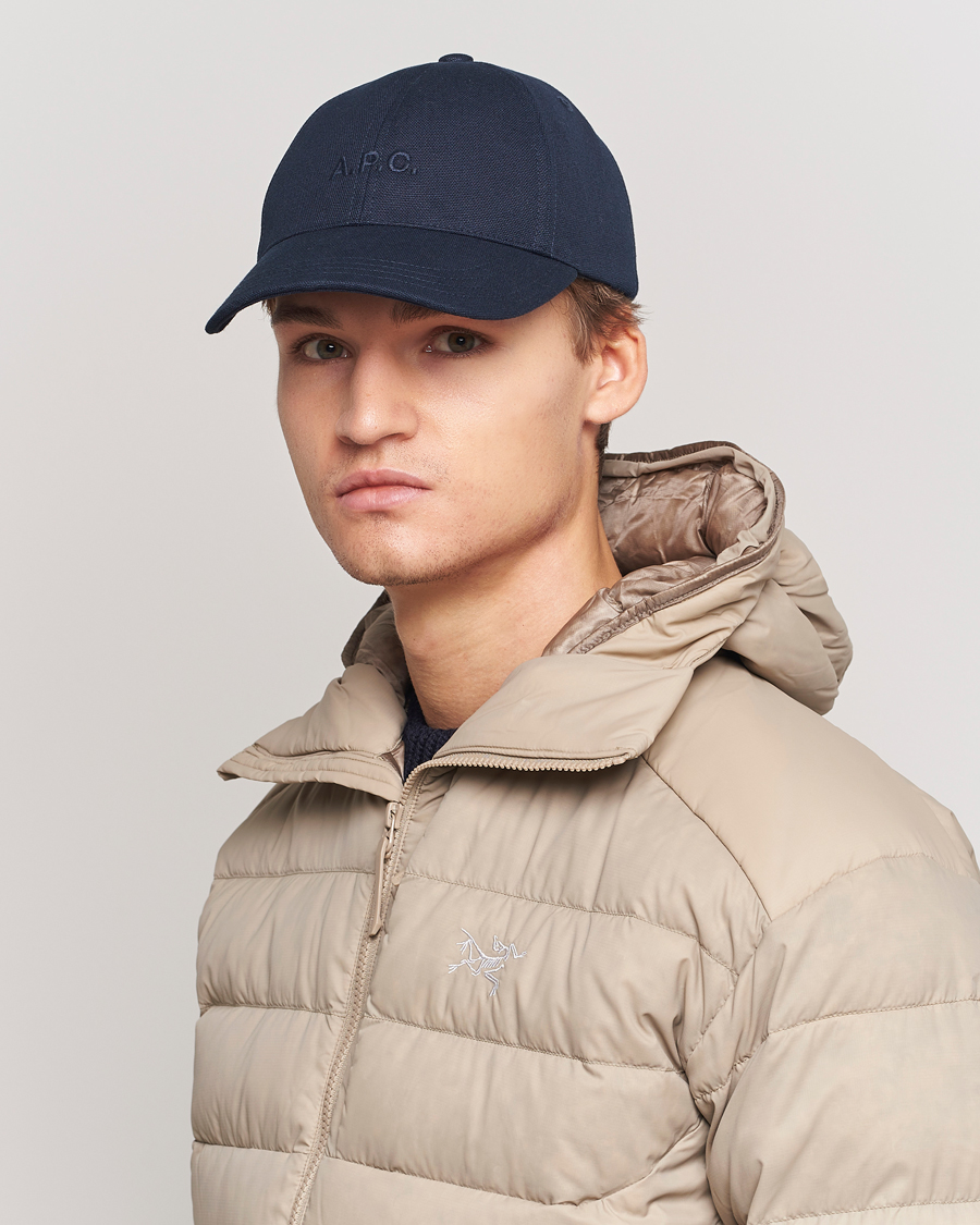 Homme | A.P.C. Charlie Baseball Cap Dark Navy | A.P.C. | Charlie Baseball Cap Dark Navy