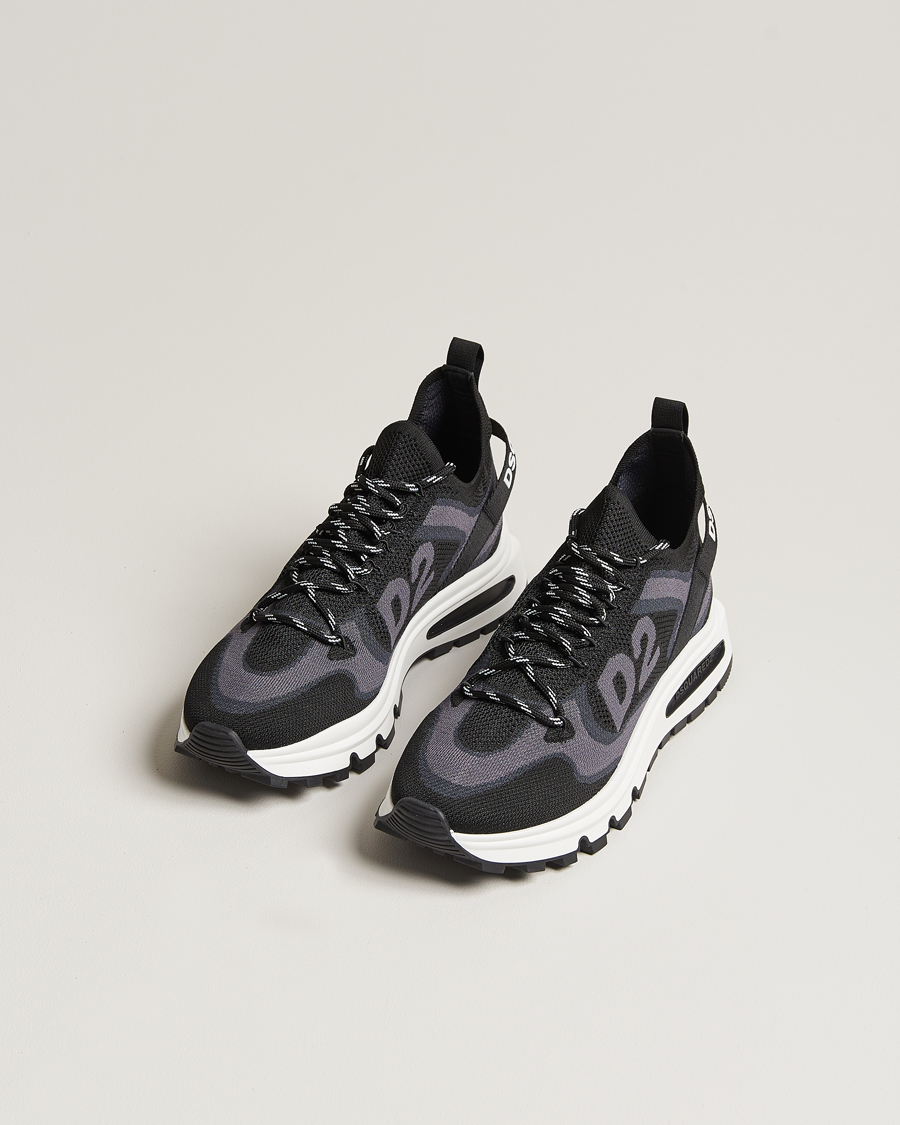 Homme | Dsquared2 Run DS2 Sneaker Black | Dsquared2 | Run DS2 Sneaker Black